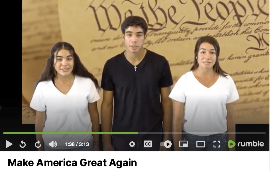 Silver Bird Family,  MAKE AMERICA GREAT&nbsp;AGAIN.